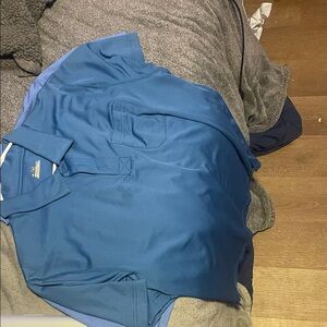 Under Armour AllSeasonGear Polo in Deep Blue